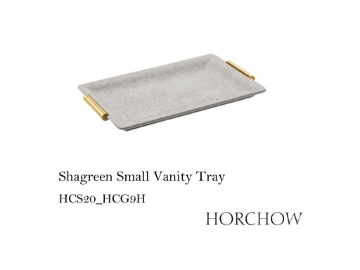 [MHT-004291] Shagreen Small Vanity Tray