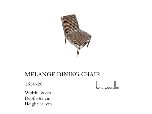 [MHT-002814] MELANGE DINING CHAIR