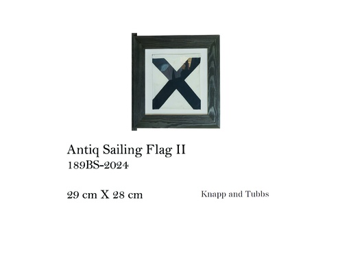 [MHT-001295] ANTIQ SAILING FLAG II