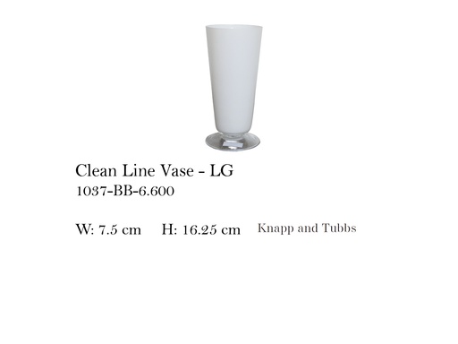 [MHT-001925] CLEAN LINE VASE-LG