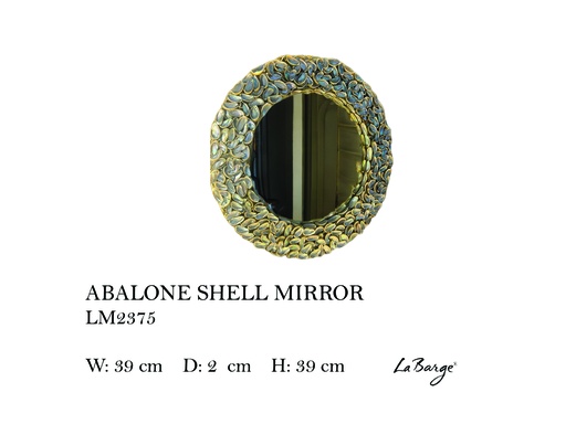 [MHT-004004] ABALON SHELL MIRROR
