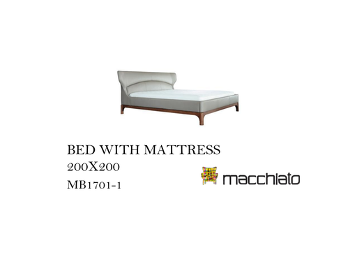 [MHT-000842] BED FOR MATTRESS 200X200 WITH MATRESSES