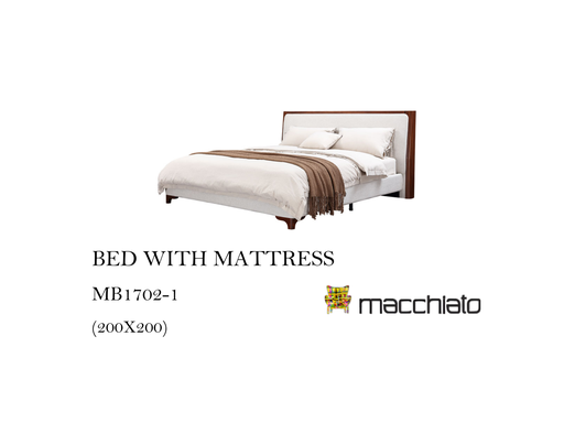 [MHT-000847] BED FOR MATRESS 200X200 WITH MATRESSES