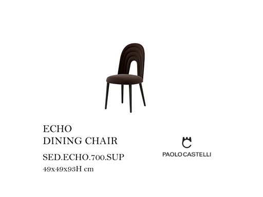 [MHT-000642] ECHO DINING CHAIR