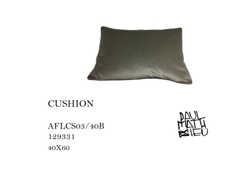 [MHT-000239] CUSHION W/FABRIC PIPING