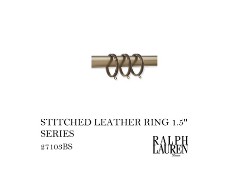 [MHT-001237] STITCHED LEATHER RING 1.5" SERIES