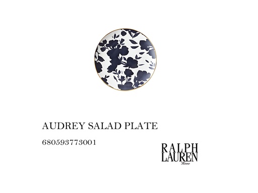 [MHT-001416] AUDREY SALAD PLATE