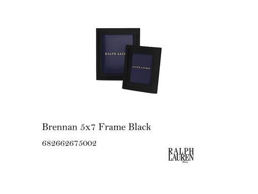 [MHT-001567] BRENNAN 5X7 FRAME, BLACK