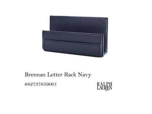 [MHT-001582] Brennan Letter Rack Navy