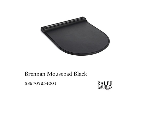 [MHT-001593] BRENNAN-MOUSE PAD, BLACK