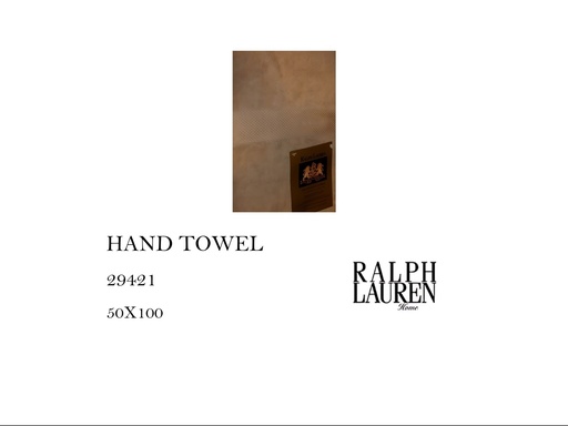 [MHT-001893] CLAVENUE SAND TOWEL  (1 STRIPE)