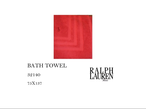 [MHT-001947] CLPLAY.E   CHILI TOWEL (3 STRIPES)