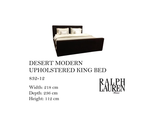 [MHT-002171] DESERT MODERN UPHOLSTERED KING BED