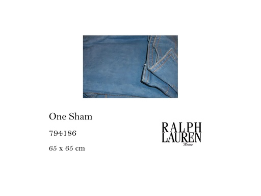 [MHT-002211] DOUBLE PILLOW CASE              (JEANS)