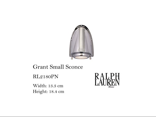 [MHT-002419] GRANT SMALL SCONCE