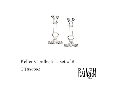 [MHT-002592] KELLER CANDLESTICK-PAIR
