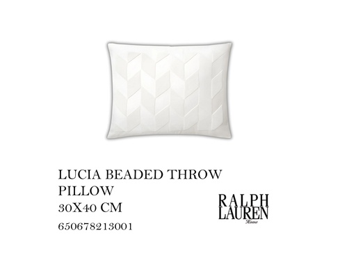 [MHT-002741] LUCIA HOLLYWOOD CREAM PILLOW