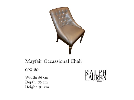 [MHT-002810] MAYFAIR OCCASIONAL CHAIR