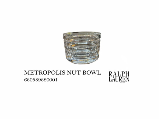 [MHT-002825] METROPOLIS NUT BOWL