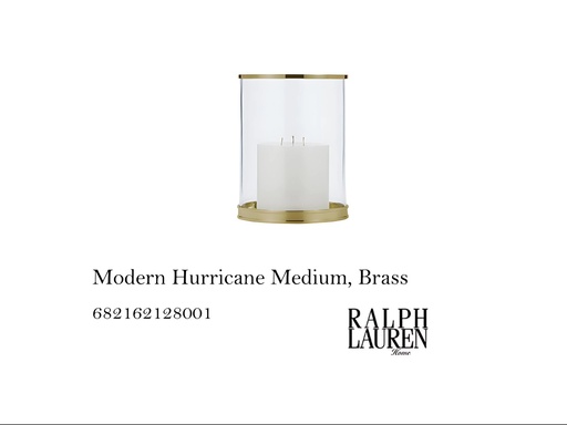 [MHT-002880] Modern Hurricane Medium, Brass