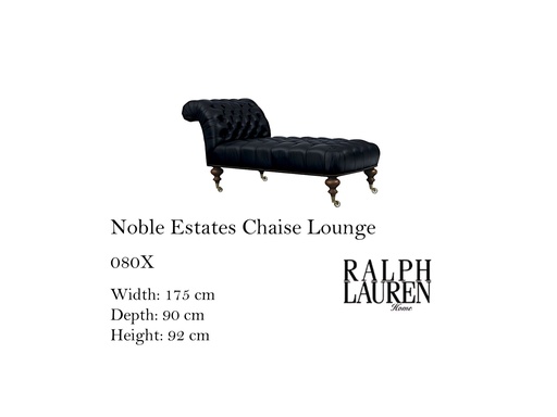 [MHT-002943] NOBLE ESTATES CHAISE- LONGUE