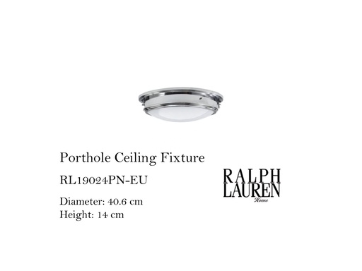 [MHT-003218] PORTHOLE CEILING FIXTURE
