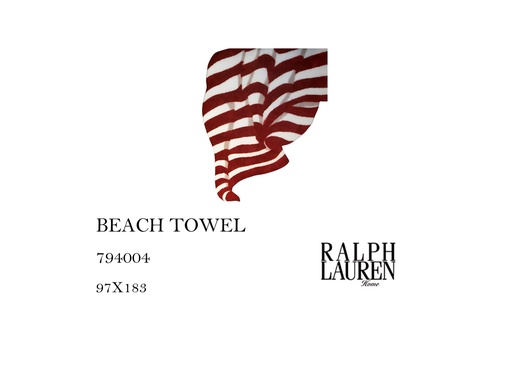 [MHT-003306] RLUSFLAG BEAH TOWEL NAVY NAVY FLAG