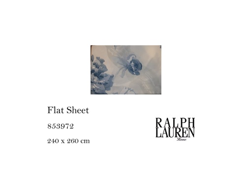 [MHT-003385] SEFLORAL BLUE FLAT SHEET 240/260 FR