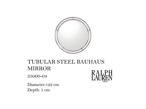 [MHT-003774] TUBULAR STEEL BAUHAUS MIRROR