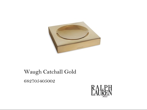 [MHT-003850] Waugh Catchall Gold