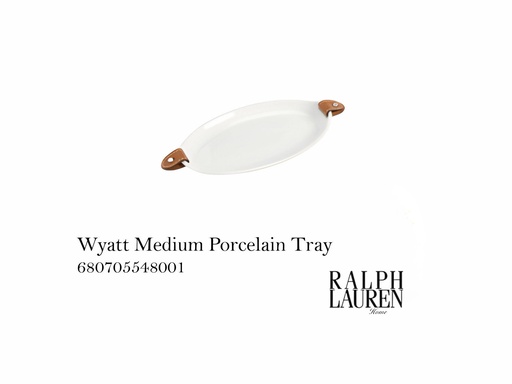 [MHT-003885] Wyatt Medium Porcelain Tray