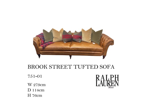 [MHT-004350] BROOK STREET TUFFTED SOFA