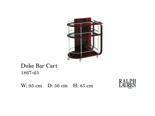 [MHT-004356] Duke Bar Cart