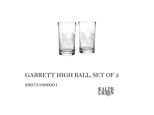 [MHT-004473] GARRETT HIGH BALL, SET OF 2