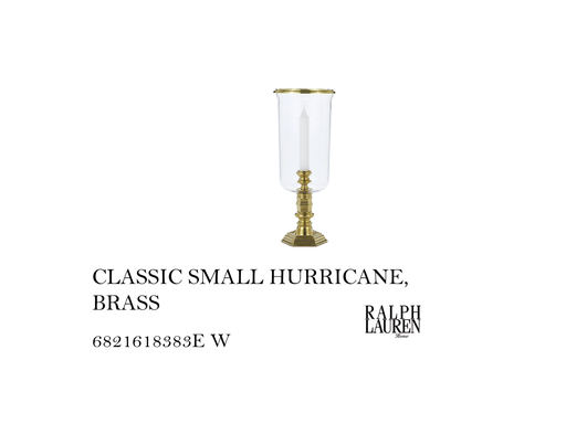 [MHT-004495] CLASSIC SMALL HURRICANE, BRASS