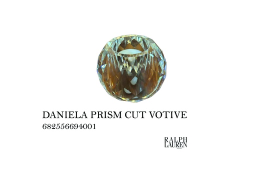 [MHT-004522] DANIELA PRISM CUT VOTIVE