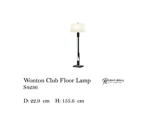 [MHT-003874] WONTON CLUB FLOOR LAMP