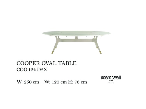 [MHT-000904] COOPER OVAL TABLE
