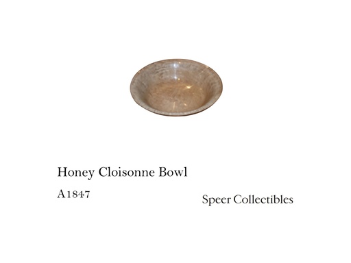 [MHT-002480] HONEY CLOISONNE BOWL