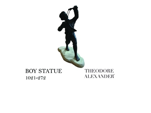 [MHT-001561] BOY STATUE