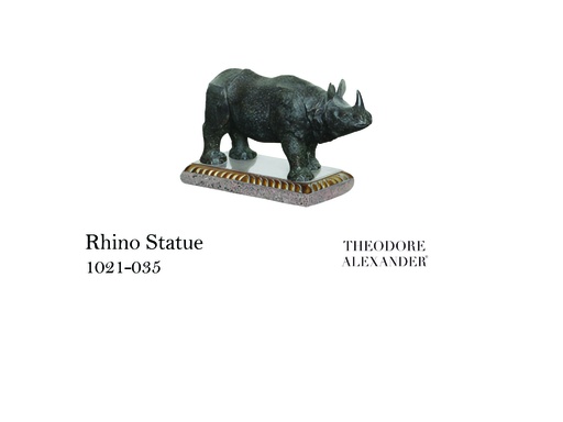 [MHT-003284] RHINO STATUE