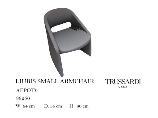[MHT-000290] LIUBIS SMALL ARMCHAIR