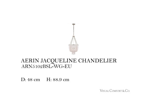 [MHT-001250] AERIN JACQUELINE CHANDELIER