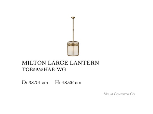 [MHT-002841] MILTON LARGE LANTERN