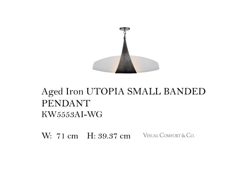[MHT-003796] UTOPIA SMALL BANDED PENDANT