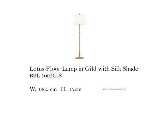 [MHT-004297] Lotus Floor Lamp